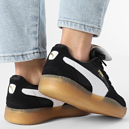 Puma - Palermo Moda Lengua Zapatillas Mujer 401679 Puma Negro Puma Blanco