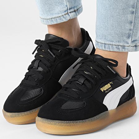 Puma - Palermo Moda Lengua Zapatillas Mujer 401679 Puma Negro Puma Blanco