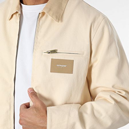 Sixth June - M25617MJA Chaqueta con cremallera beige