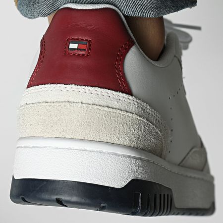 Tommy Hilfiger - Basket Better RWB Piel 5490 Blanco