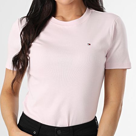 Tommy Hilfiger - Camiseta de mujer Cody 0587 Rosa claro