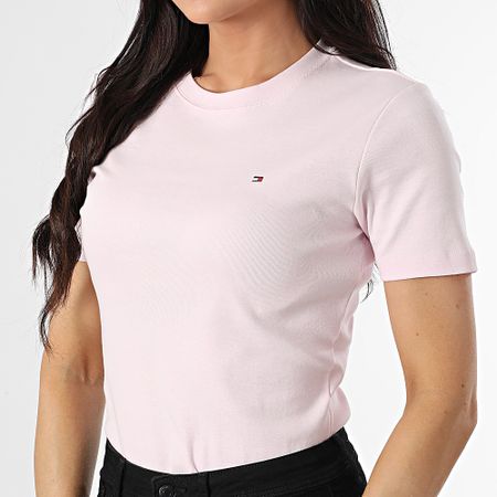 Tommy Hilfiger - Camiseta de mujer Cody 0587 Rosa claro
