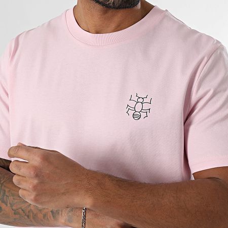 Anthill - Tee Shirt Oversize Large La Fourmilière Rosa Negro
