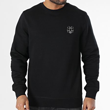 Anthill - La Fourmilière Sudadera cuello redondo Negro Blanco