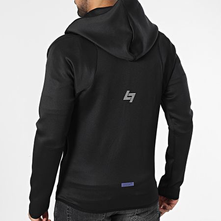 EA7 Emporio Armani - 6DPM70-PJJHZ Chaqueta con cremallera y capucha Negro