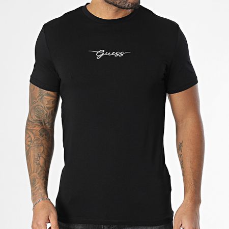 Guess - Camiseta U5GM02-KCD31 Negro