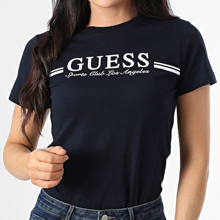 Guess - Camiseta mujer V5GI03-I3Z14 Azul marino
