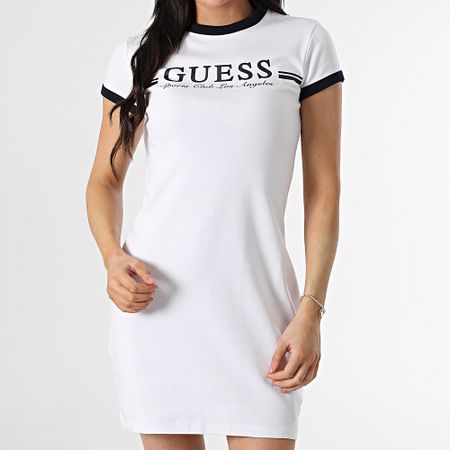 Guess - Vestido de mujer V5GK02-KCQX1 Blanco