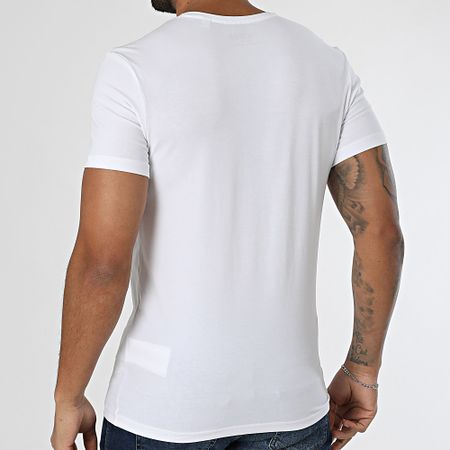 Guess - Lote de 2 camisetas con cuello en V U97G03-KCD31 Blanco