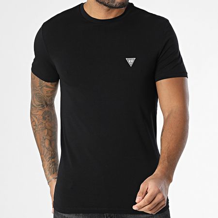 Guess - Camiseta U5GM11-K6YW1 Negro