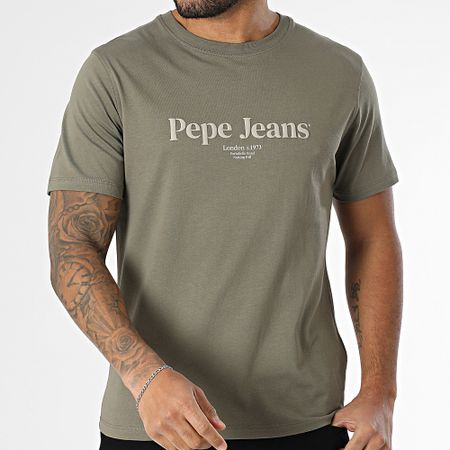 Pepe Jeans - Camiseta Dale PM509783 Verde caqui