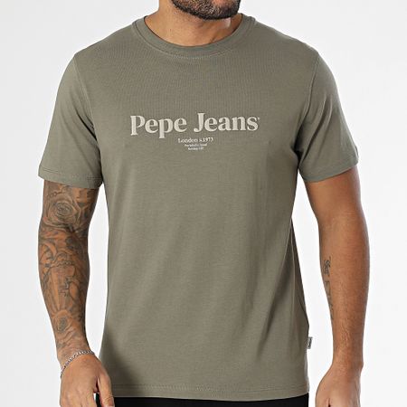 Pepe Jeans - Camiseta Dale PM509783 Verde caqui