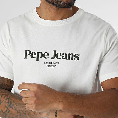 Pepe Jeans - Camiseta Dale PM509783 Blanca