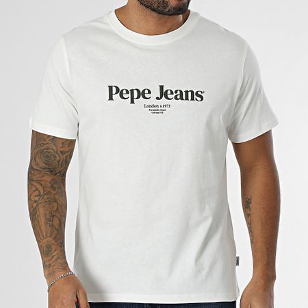 Pepe Jeans - Camiseta Dale PM509783 Blanca