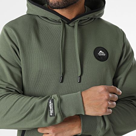 Helvetica - Sudadera Borgia Verde Caqui