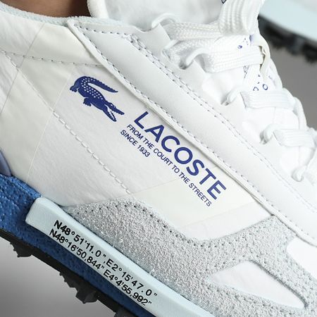 Lacoste - Elite Active 125 Blanco Azul Claro Zapatillas