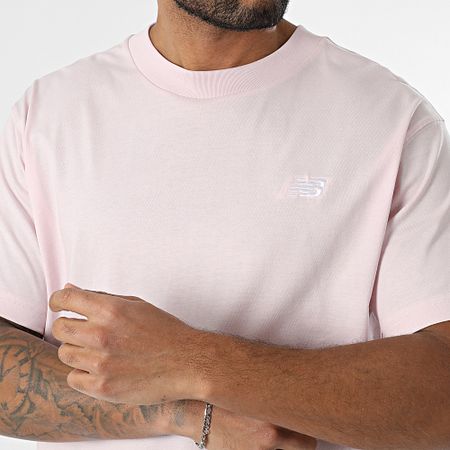 New Balance - Camiseta MT41509 Rosa