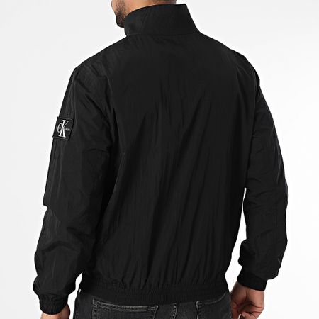 Calvin Klein - 7373 Chaqueta negra con cremallera