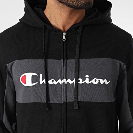 Champion - Chándal 220814 Negro Gris Carbón