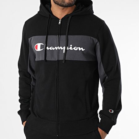 Champion - Chándal 220814 Negro Gris Carbón