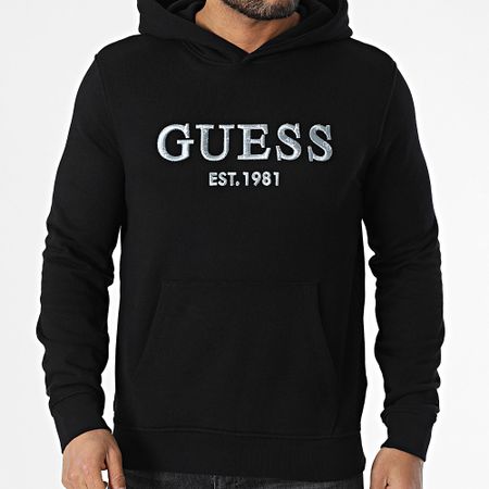 Guess - M5GQ36-KCN01 Sudadera con capucha Negra