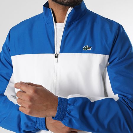 Lacoste - Chándal Azul Real Blanco Logo Cocodrilo