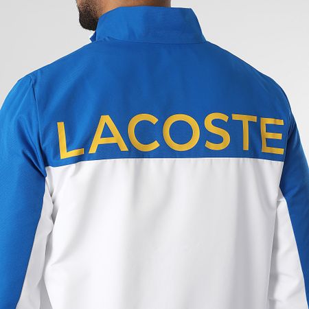 Lacoste - Chándal Azul Real Blanco Logo Cocodrilo