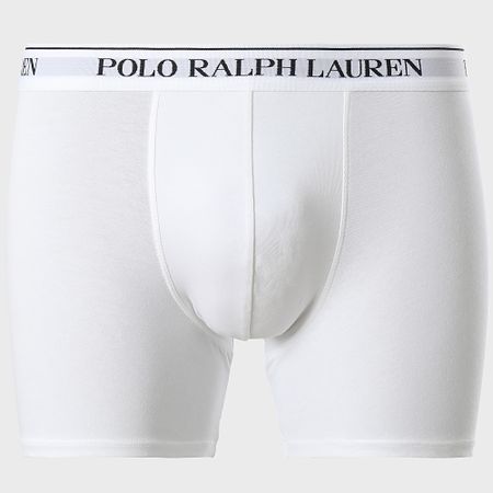 Polo Ralph Lauren - Juego De 3 Calzoncillos Gris Carbón Negro Blanco