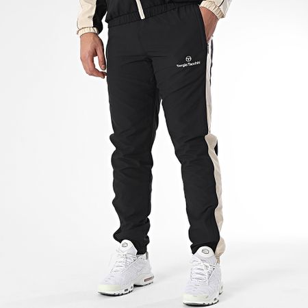 Sergio Tacchini - Chándal Alata 41054 41053 Negro Beige Blanco