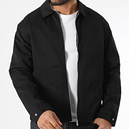 Jack And Jones - Chaqueta con cremallera Winson Worker Negro
