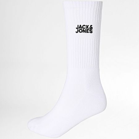 Jack And Jones - Calcetines de tenis Prime Blanco 3 Pares