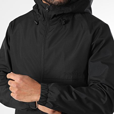 Jack And Jones - Chaqueta con capucha y cremallera Zack Negra