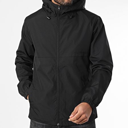 Jack And Jones - Chaqueta con capucha y cremallera Zack Negra