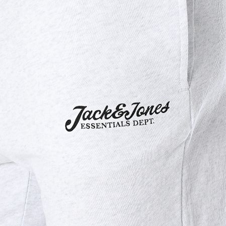 Jack And Jones - Lote de 2 Gordon Beau Jogging Shorts Gris brezo Negro