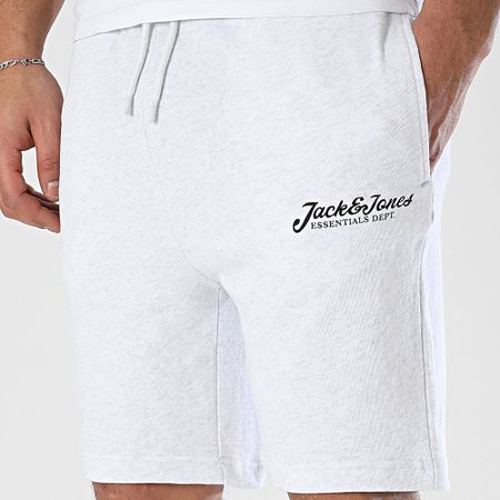 Jack And Jones - Lote de 2 Gordon Beau Jogging Shorts Gris brezo Negro