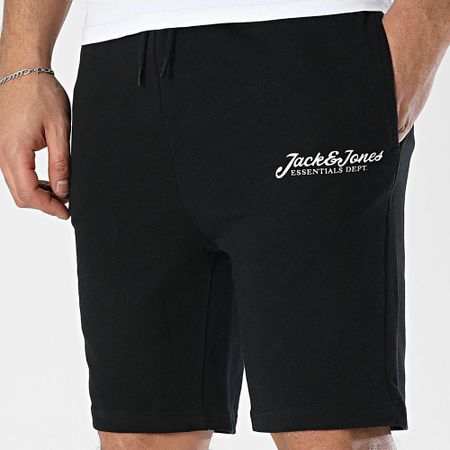 Jack And Jones - Lote de 2 Gordon Beau Jogging Shorts Gris brezo Negro