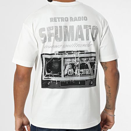 MTX - Camiseta oversize blanca