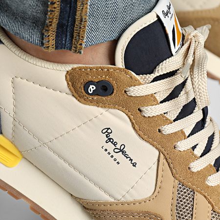 Pepe Jeans - Baskets Brit Camp PMS40030 Camel Beige