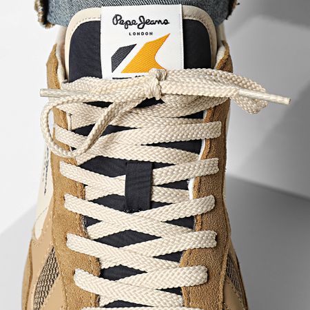 Pepe Jeans - Baskets Brit Camp PMS40030 Camel Beige