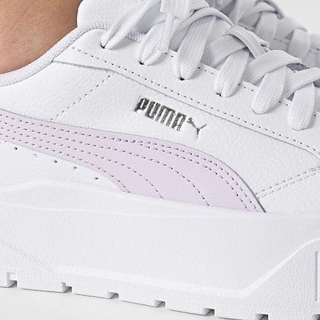 Puma - Karmen II Mujer Zapatillas 398878 Puma Blanco Lila Escarcha
