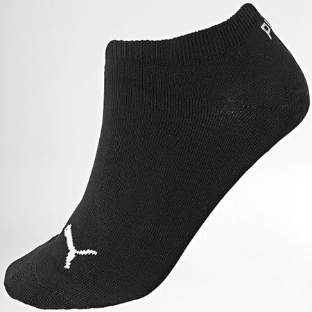 Puma - Lote de 3 pares de calcetines 701231277 Negro