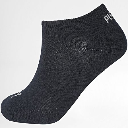 Puma - 3 Pares De Calcetines 701231277 Azul Gris Moteado Azul Marino