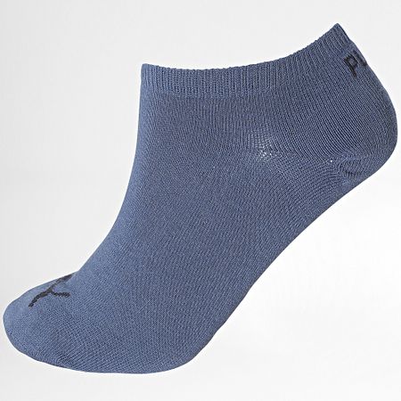 Puma - 3 Pares De Calcetines 701231277 Azul Gris Moteado Azul Marino