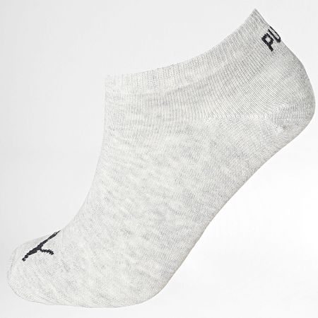 Puma - 3 Pares De Calcetines 701231277 Azul Gris Moteado Azul Marino