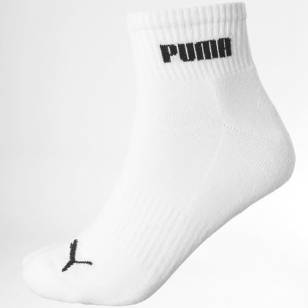 Puma - Lote de 3 pares de calcetines 701225904 Blanco