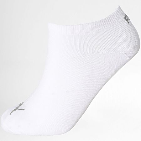Puma - Lote de 3 pares de calcetines 701231277 Negro Blanco Gris Heather
