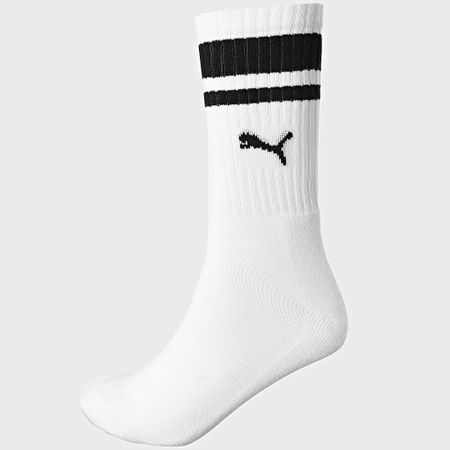 Puma - Lote de 2 pares de calcetines 100000950 Blanco