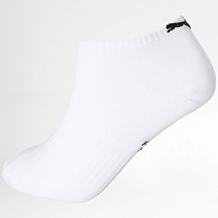 Puma - Lote de 3 pares de calcetines 701231487 Blanco Gris Brezo Negro