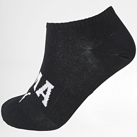 Puma - Lote de 3 pares de calcetines 701231487 Blanco Gris Brezo Negro