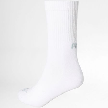 Puma - Lote de 3 pares de calcetines 701222067 Blanco